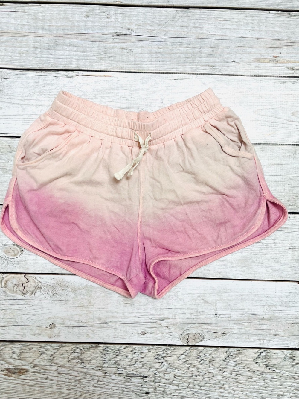 Tea Collection Pink Ombre Girls' Drawstring Shorts